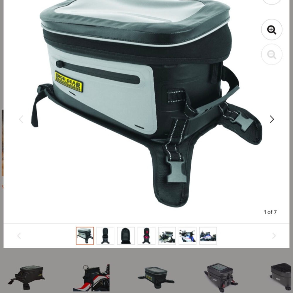 Rigg gear motorcycle tank bag